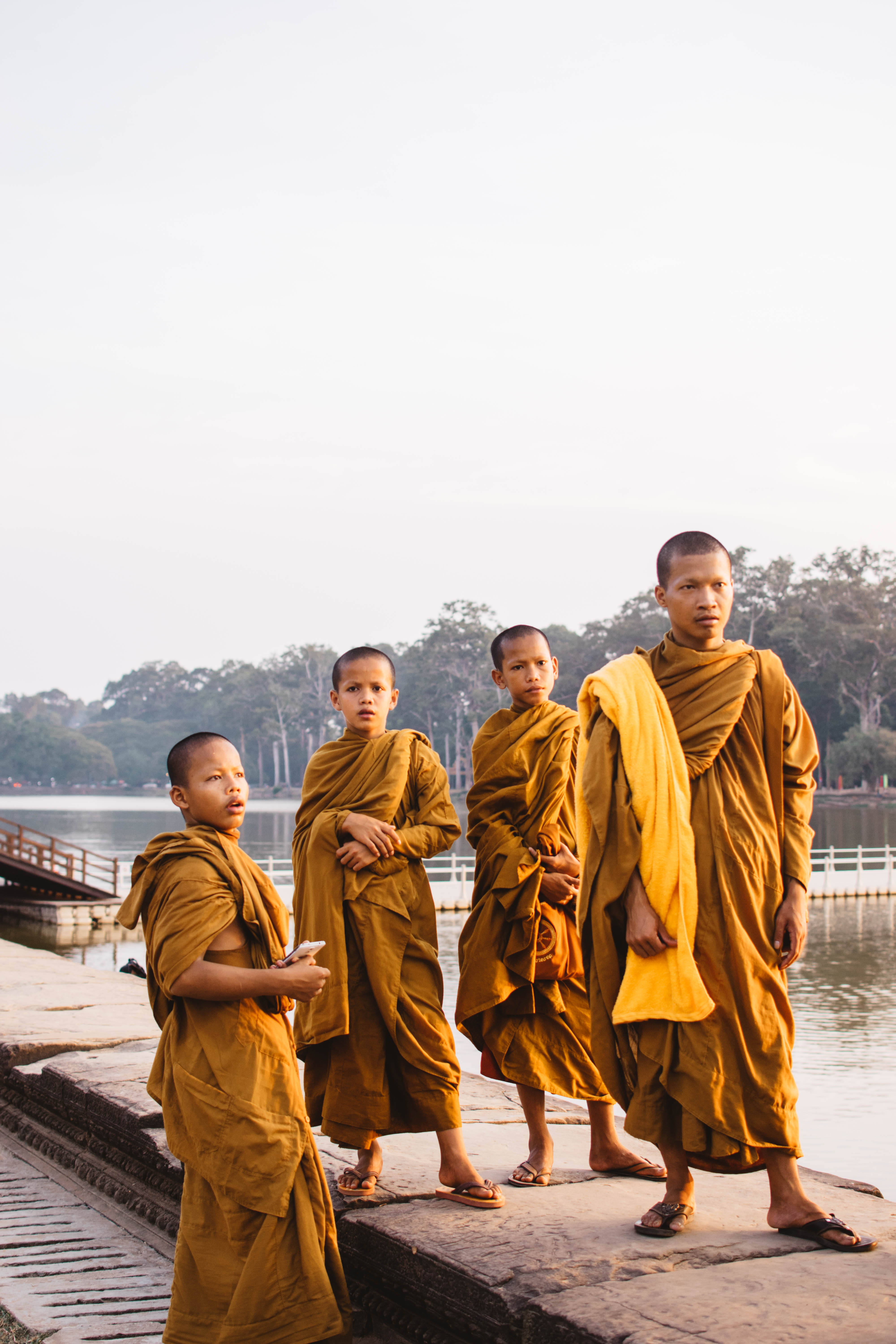 Portfolio | Monks at Angkor Wat